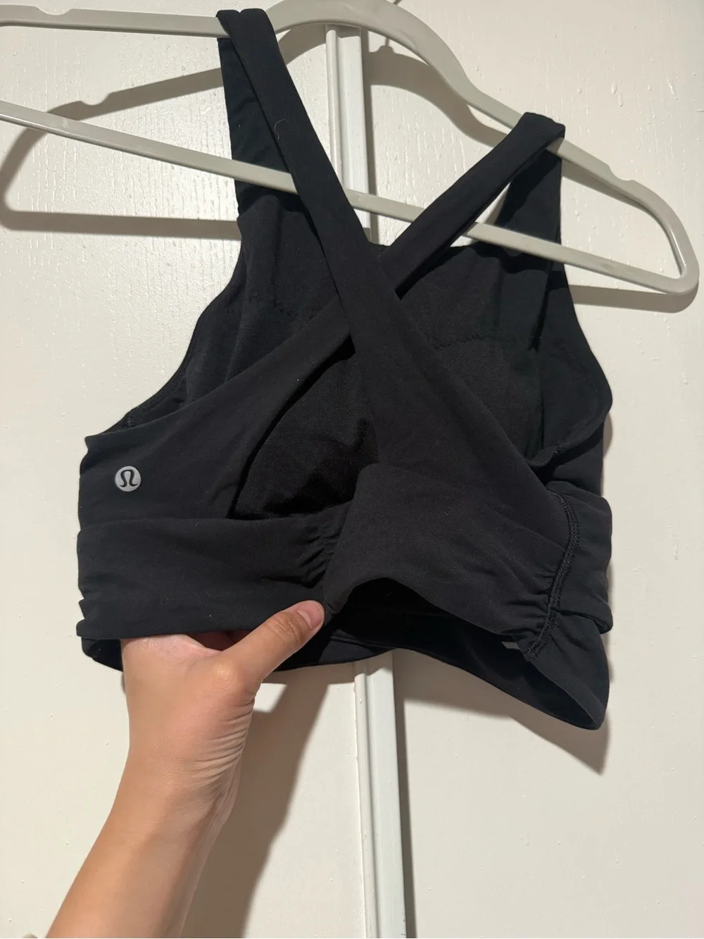 Lululemon Always Aligned Bra Black Size 6 Light Support C/D Cup Sports Bra